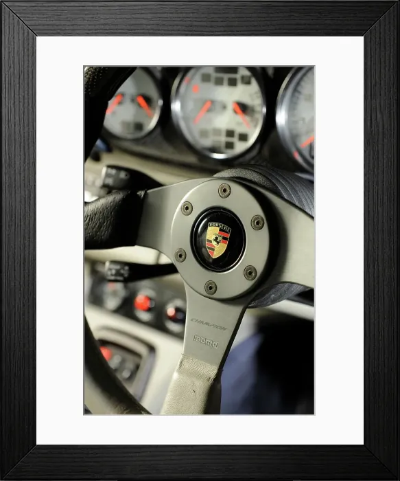 Framed Print : 2006 Porsche Gemballa 600 GTR. Artist: Simon Clay Framed Print : 2006 Porsche Gemballa 600 GTR. Artist: Simon Clay