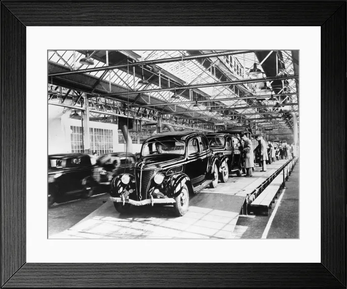 Framed Print : Ford factory, Dagenham, Essex, 1937 Framed Print : Ford factory, Dagenham, Essex, 1937