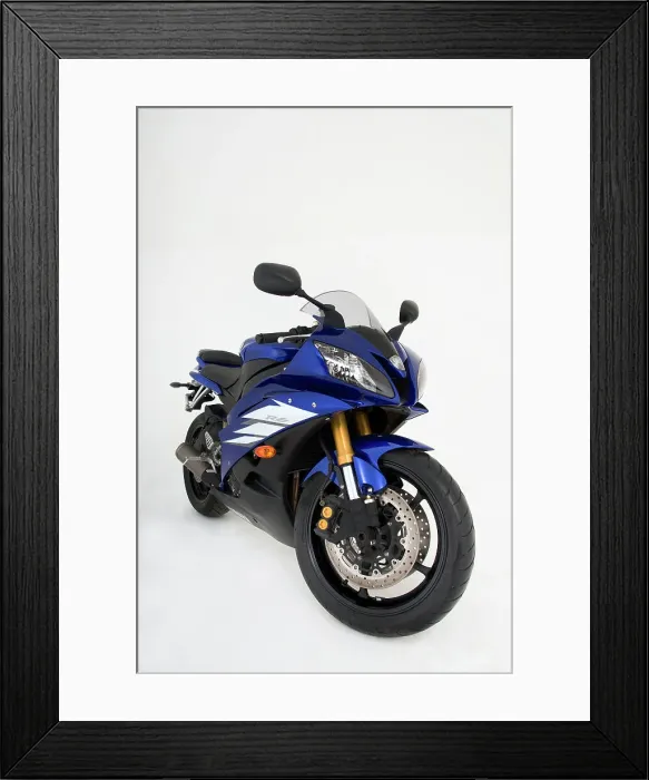 Framed Print : 2007 Yamaha YZF-R6R Framed Print : 2007 Yamaha YZF-R6R