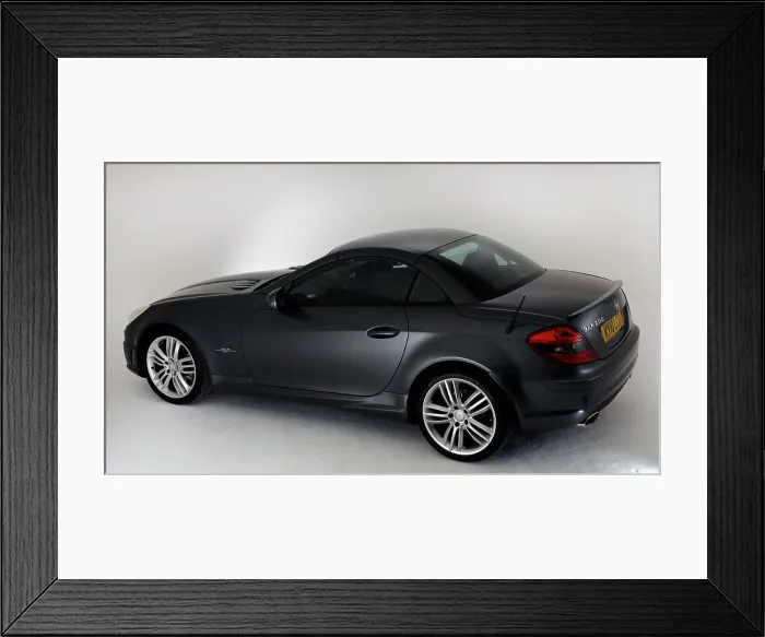 Framed Print : 2010 Mercedes Benz SLK 200 Framed Print : 2010 Mercedes Benz SLK 200