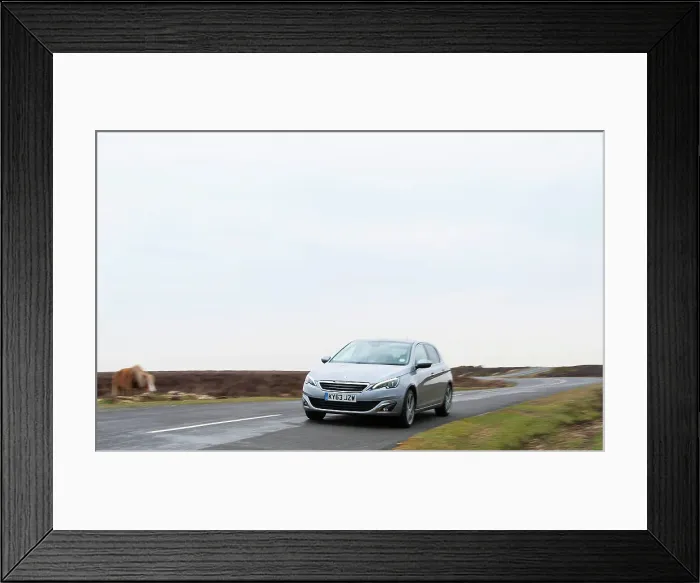 Framed Print : 2014 Peugeot 308 THP 156 Feline Framed Print : 2014 Peugeot 308 THP 156 Feline