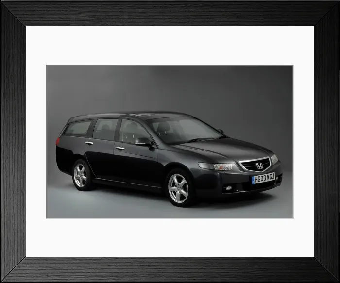Framed Print : 2003 Honda Accord Tourer i-vtec Framed Print : 2003 Honda Accord Tourer i-vtec
