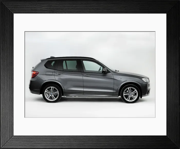 Framed Print : 2013 BMW X3 Framed Print : 2013 BMW X3