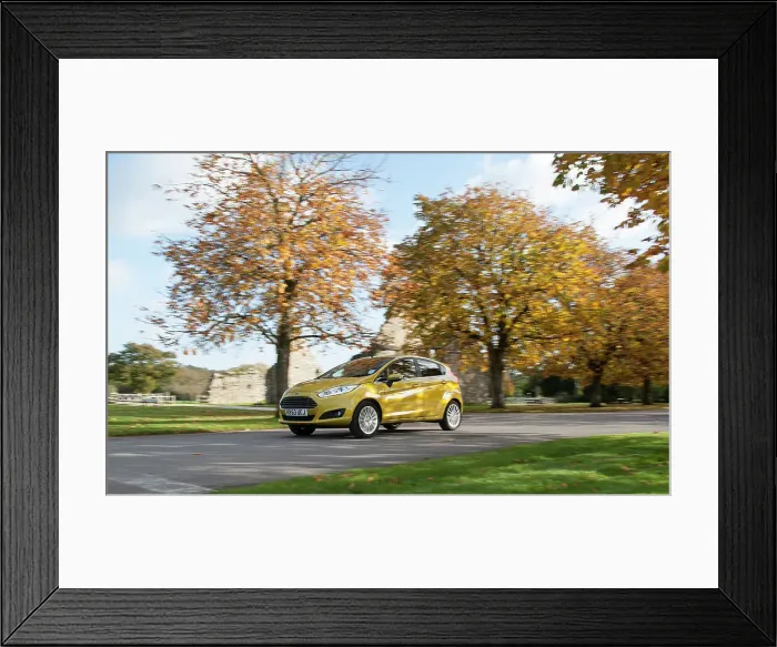 Framed Print : 2013 Ford Fiesta Econetic Framed Print : 2013 Ford Fiesta Econetic