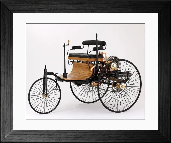 Framed Print : 1885 Benz Three Wheeler Framed Print : 1885 Benz Three Wheeler