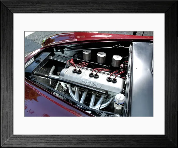 Framed Print : 1949 Maserati 1500 Grand Tourismo Framed Print : 1949 Maserati 1500 Grand Tourismo