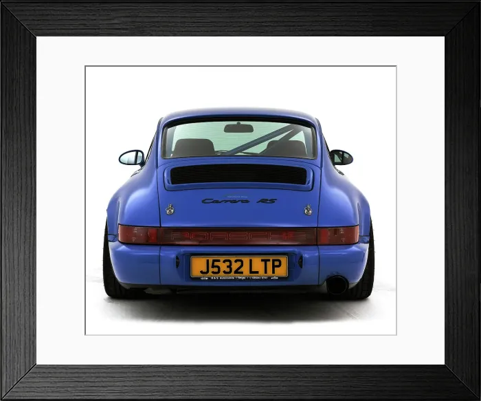 Framed Print : 1992 Porsche 964 RS Framed Print : 1992 Porsche 964 RS