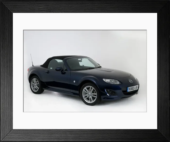 Framed Print : 2010 Mazda MX5