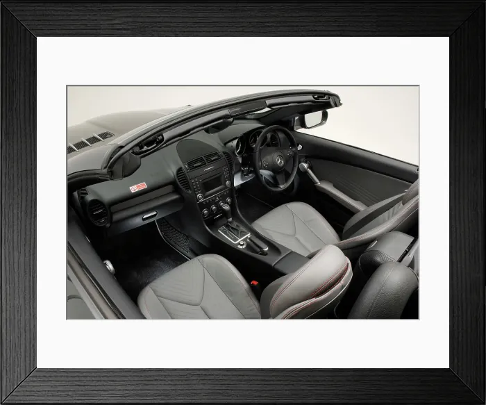 Framed Print : 2010 Mercedes Benz SLK 200 Framed Print : 2010 Mercedes Benz SLK 200