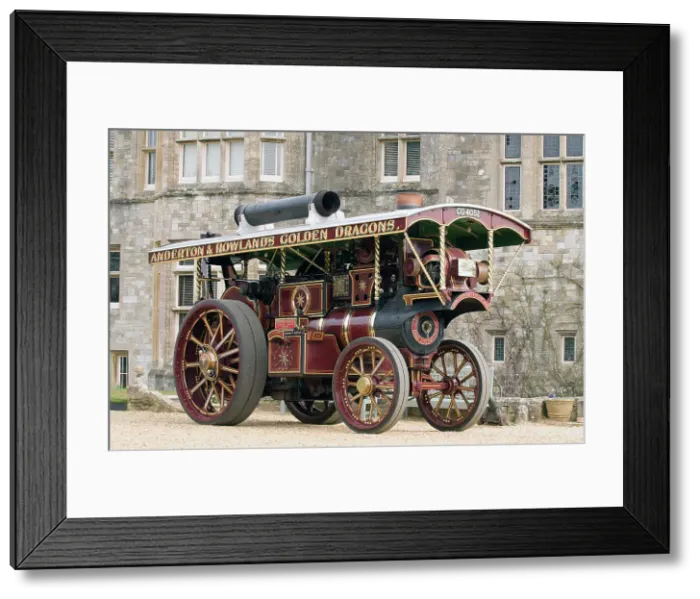 Framed Print : 1921 Burrell Earl Beatty Showman'sTraction engine Framed Print : 1921 Burrell Earl Beatty Showman'sTraction engine