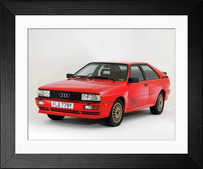 Framed Print : 1983 Audi Quattro Framed Print : 1983 Audi Quattro