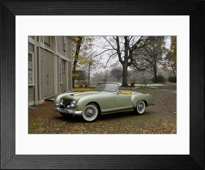 Framed Print : Nash Healey 1953. Artist: Simon Clay Framed Print : Nash Healey 1953. Artist: Simon Clay