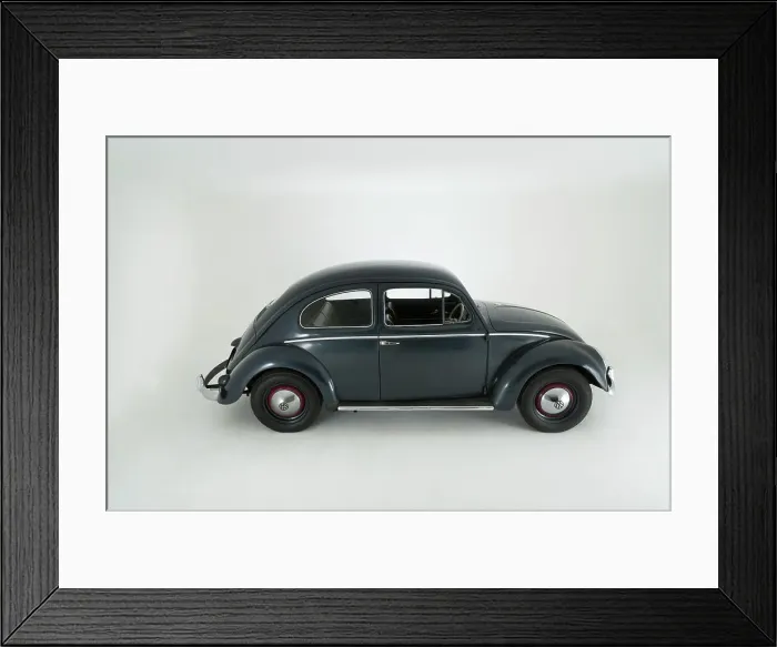 Framed Print : 1953 Volkswagen Beetle Export Framed Print : 1953 Volkswagen Beetle Export