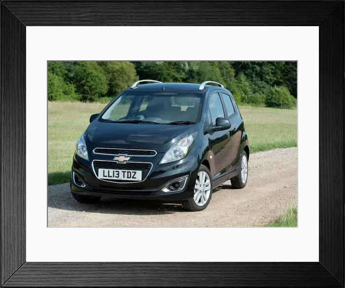 Framed Print : 2013 Chevrolet Spark LTZ Framed Print : 2013 Chevrolet Spark LTZ
