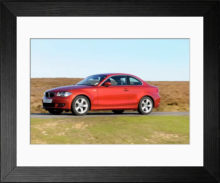 Framed Print : 2009 BMW 123d Framed Print : 2009 BMW 123d