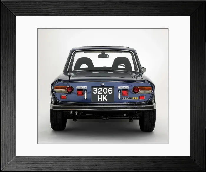Framed Print : 1972 Lancia Fulvia 1600 HF Framed Print : 1972 Lancia Fulvia 1600 HF