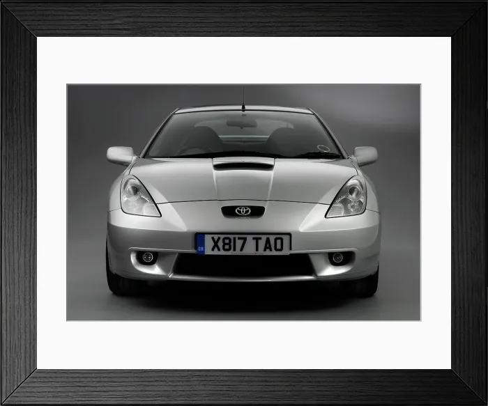Framed Print : 2001 Toyota Celica Framed Print : 2001 Toyota Celica