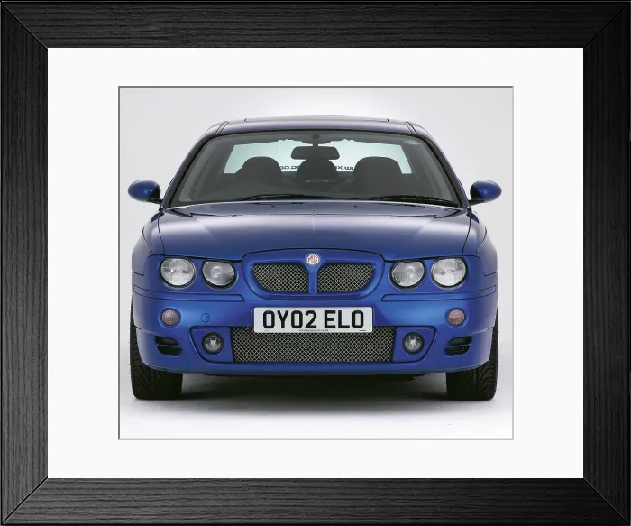 Framed Print : 2001 MG ZT 190 Framed Print : 2001 MG ZT 190