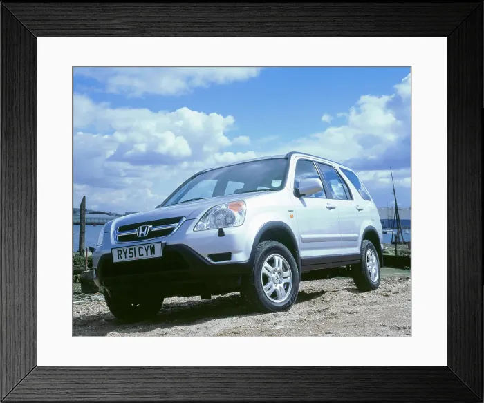 Framed Print : 2001 Honda CR-V 2.0i vtec Framed Print : 2001 Honda CR-V 2.0i vtec