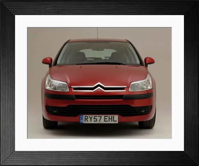 Framed Print : 2007 Citroen C4 Framed Print : 2007 Citroen C4
