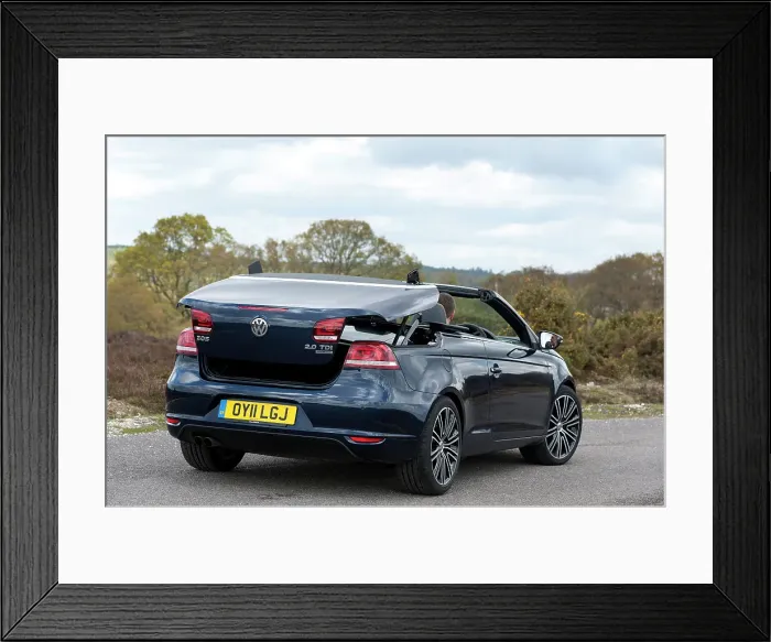 Framed Print : 2011 Volkswagen EOS 2.0 Tdi Framed Print : 2011 Volkswagen EOS 2.0 Tdi