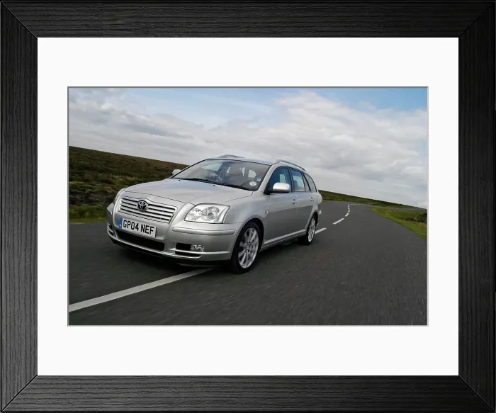 Framed Print : 2004 Toyota Avensis Estate Framed Print : 2004 Toyota Avensis Estate