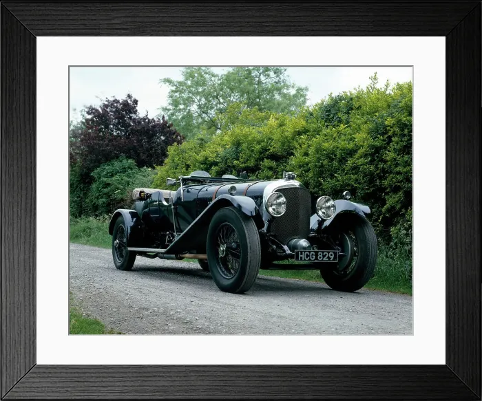 Framed Print : A 1930 Bentley 8 Litre Sports Tourer Framed Print : A 1930 Bentley 8 Litre Sports Tourer