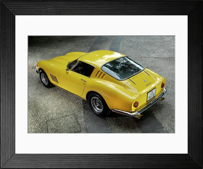 Framed Print : 1966 Ferrari 275 GTB4 Framed Print : 1966 Ferrari 275 GTB4