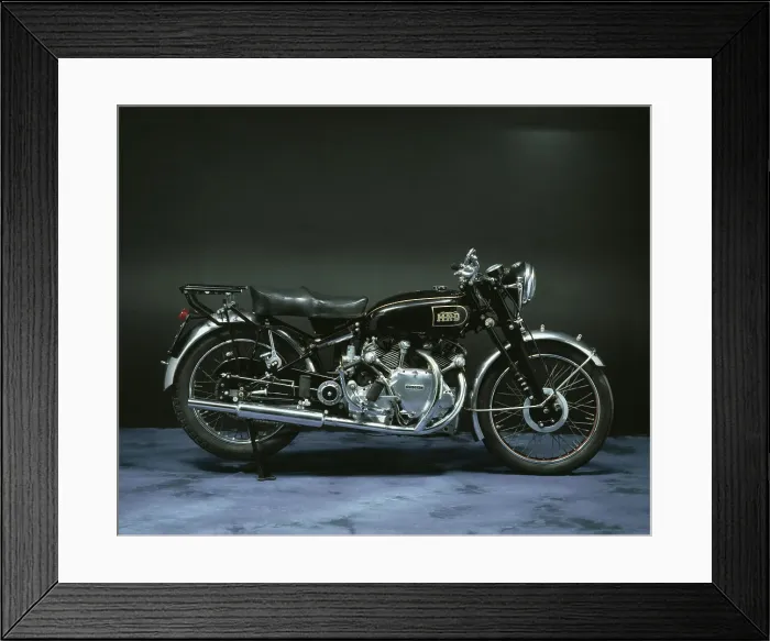 Framed Print : 1951 Vincent HRD Series C Rapide Framed Print : 1951 Vincent HRD Series C Rapide
