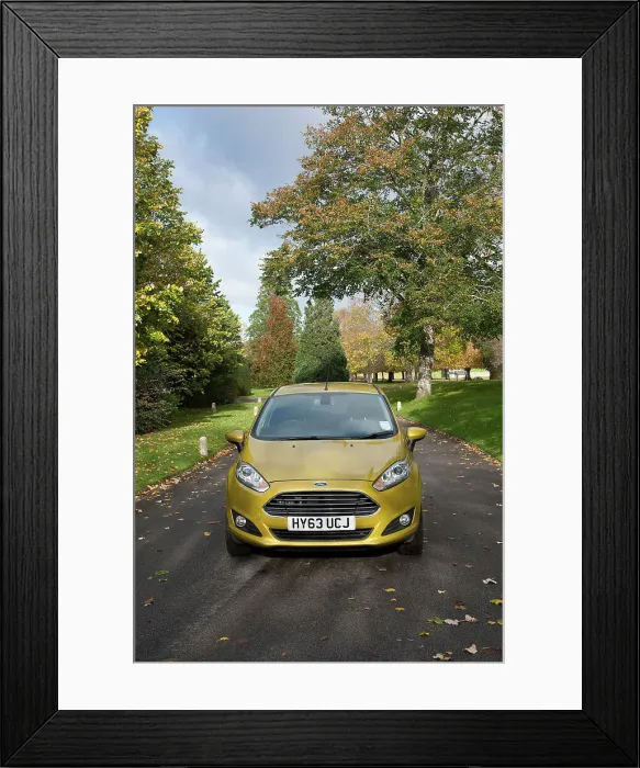 Framed Print : 2013 Ford Fiesta Econetic Framed Print : 2013 Ford Fiesta Econetic