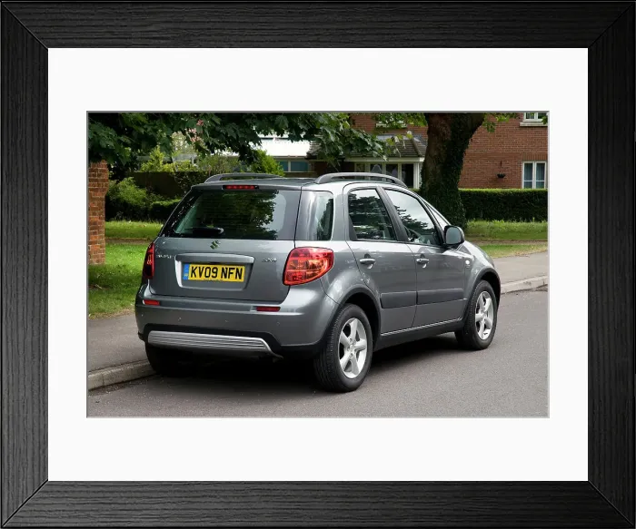 Framed Print : 2009 Suzuki SX4 Framed Print : 2009 Suzuki SX4