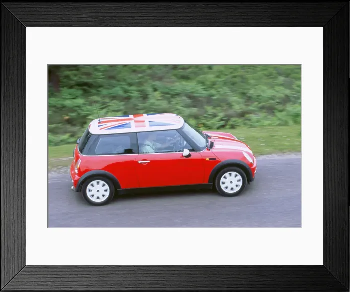 Framed Print : 2002 Mini Cooper Framed Print : 2002 Mini Cooper