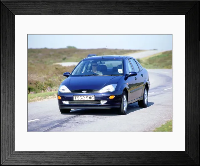 Framed Print : 1999 Ford Focus Ghia Framed Print : 1999 Ford Focus Ghia