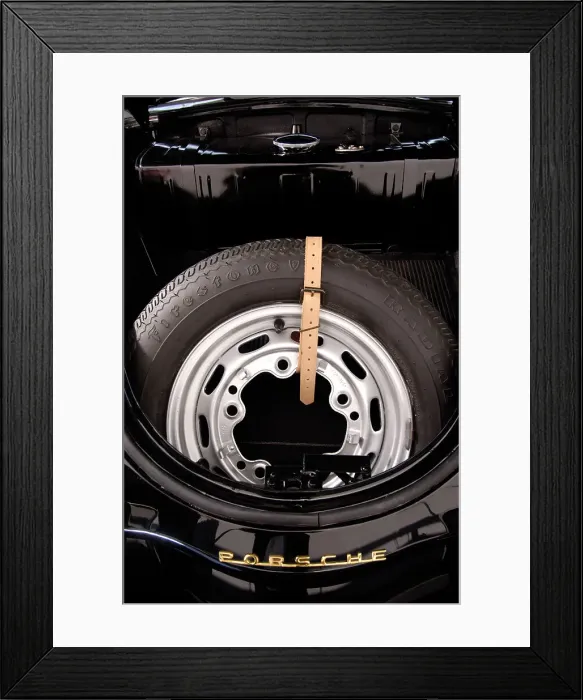 Framed Print : 1956 Porsche Spyder - James Dean replica. Artist: Simon Clay Framed Print : 1956 Porsche Spyder - James Dean replica. Artist: Simon Clay