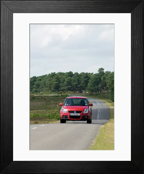 Framed Print : 2009 Suzuki Swift Sport Framed Print : 2009 Suzuki Swift Sport