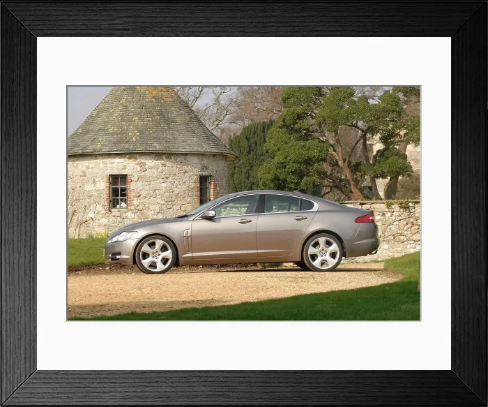 Framed Print : 2008 Jaguar XF SV8 Framed Print : 2008 Jaguar XF SV8