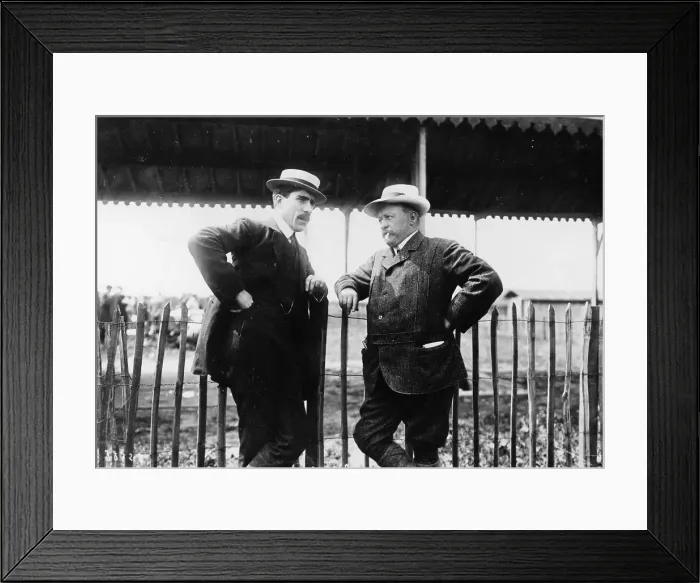 Framed Print : Louis Renault and Henri Brasier, 1908