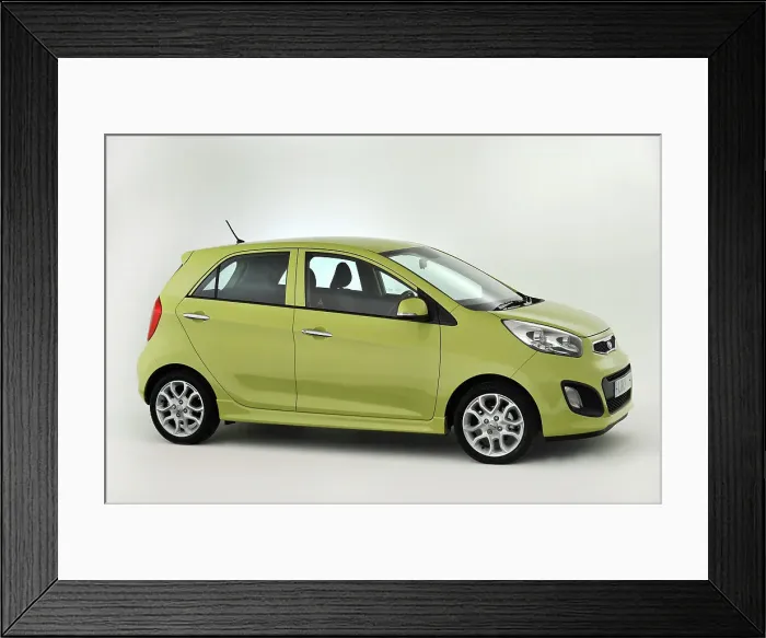 Framed Print : 2013 Kia Picanto Framed Print : 2013 Kia Picanto