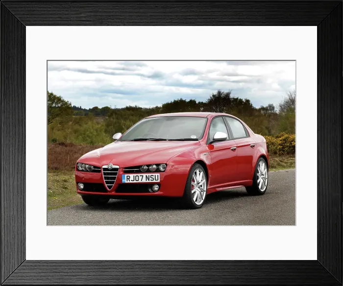 Framed Print : 2007 Alfa Romeo 159 Framed Print : 2007 Alfa Romeo 159