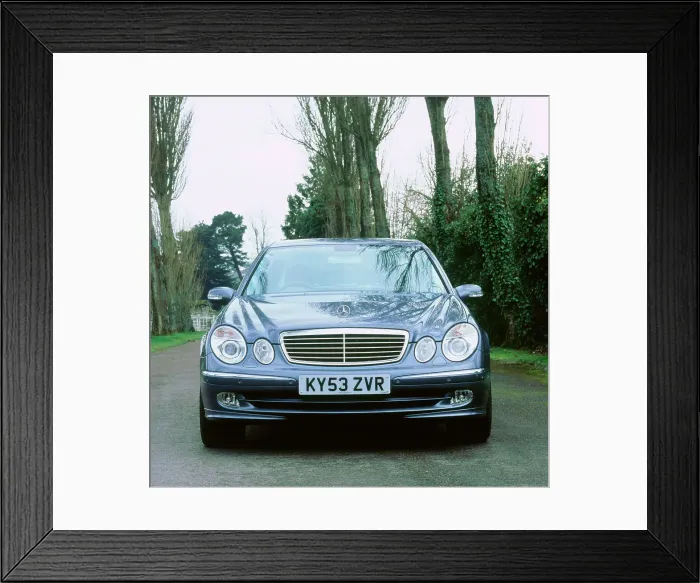 Framed Print : 2003 Mercedes Benz E320 cdi Avantgarde