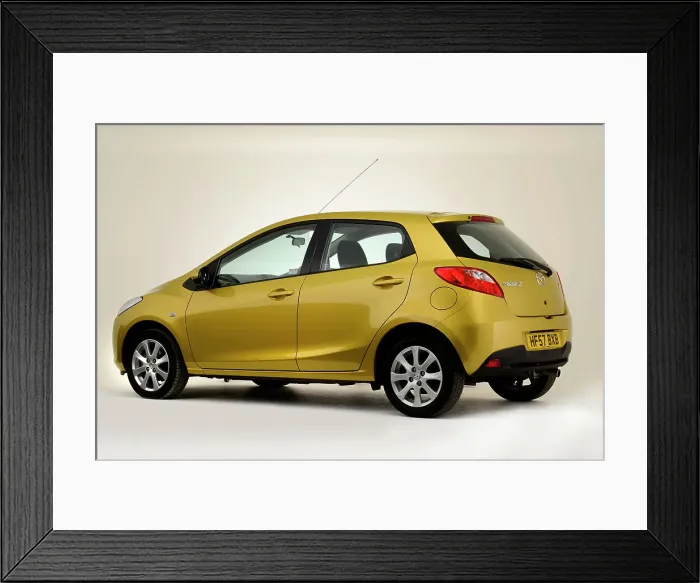 Framed Print : 2007 Mazda 2 TS2 Framed Print : 2007 Mazda 2 TS2