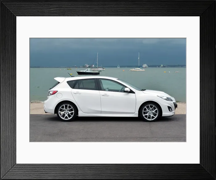 Framed Print : 2012 Mazda 3 MPS Framed Print : 2012 Mazda 3 MPS
