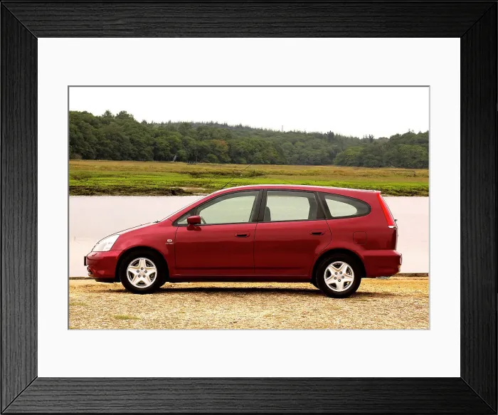 Framed Print : 2003 Honda Stream 2.0 LSE Sport Framed Print : 2003 Honda Stream 2.0 LSE Sport