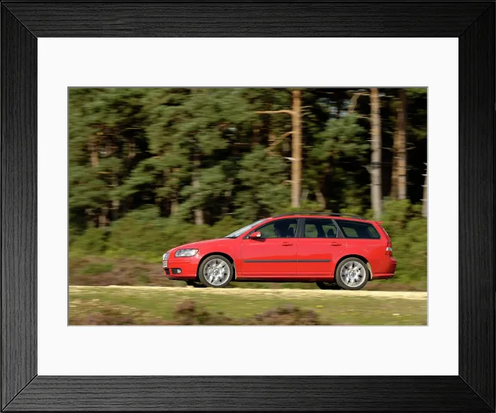 Framed Print : 2005 Volvo V50 T5 Framed Print : 2005 Volvo V50 T5