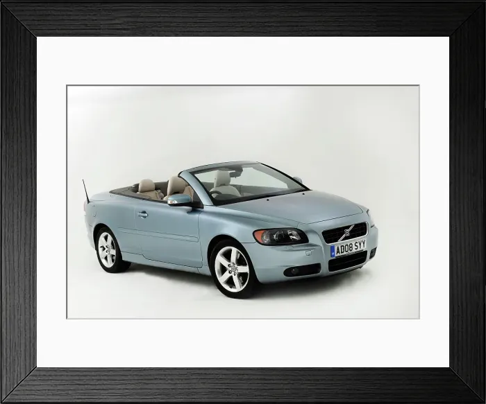 Framed Print : 2008 Volvo C70 Framed Print : 2008 Volvo C70