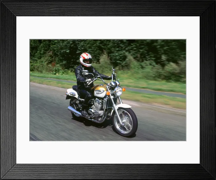 Framed Print : 1996 Triumph Adventurer motorcycle Framed Print : 1996 Triumph Adventurer motorcycle