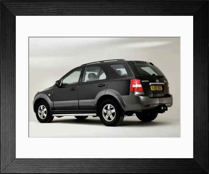 Framed Print : 2008 Kia Sorento Framed Print : 2008 Kia Sorento