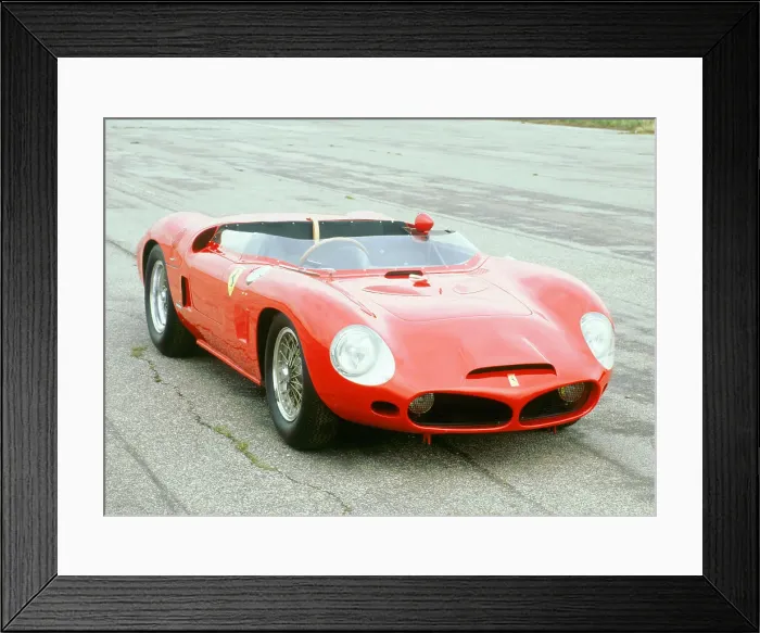 Framed Print : 1962 Ferrari 196 SP V6 Framed Print : 1962 Ferrari 196 SP V6