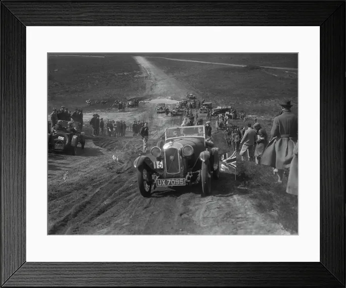 Framed Print : 1930 Salmson competing in a motoring trial, Bagshot Heath, Surrey, 1930s Framed Print : 1930 Salmson competing in a motoring trial, Bagshot Heath, Surrey, 1930s