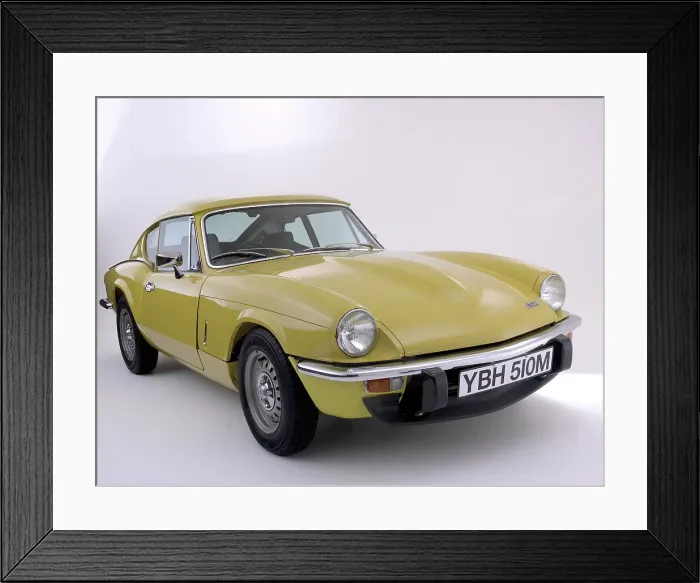 Framed Print : 1973 Triumph GT6 Framed Print : 1973 Triumph GT6
